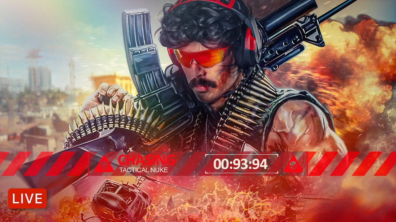 🔴LIVE – DR DISRESPECT – WARZONE 2.0 – NUKE PURSUIT