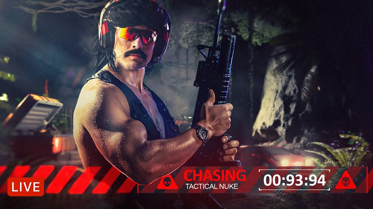 🔴LIVE – DR DISRESPECT – WARZONE – SOLO NUCLEAR ESCAPE