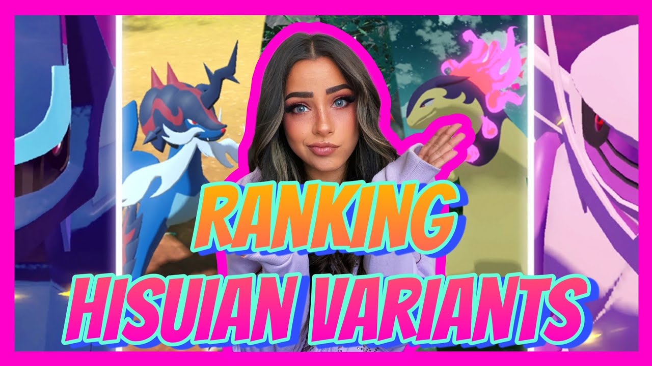 Ranking All The Hisuian Variants | Pokemon Legends Arceus