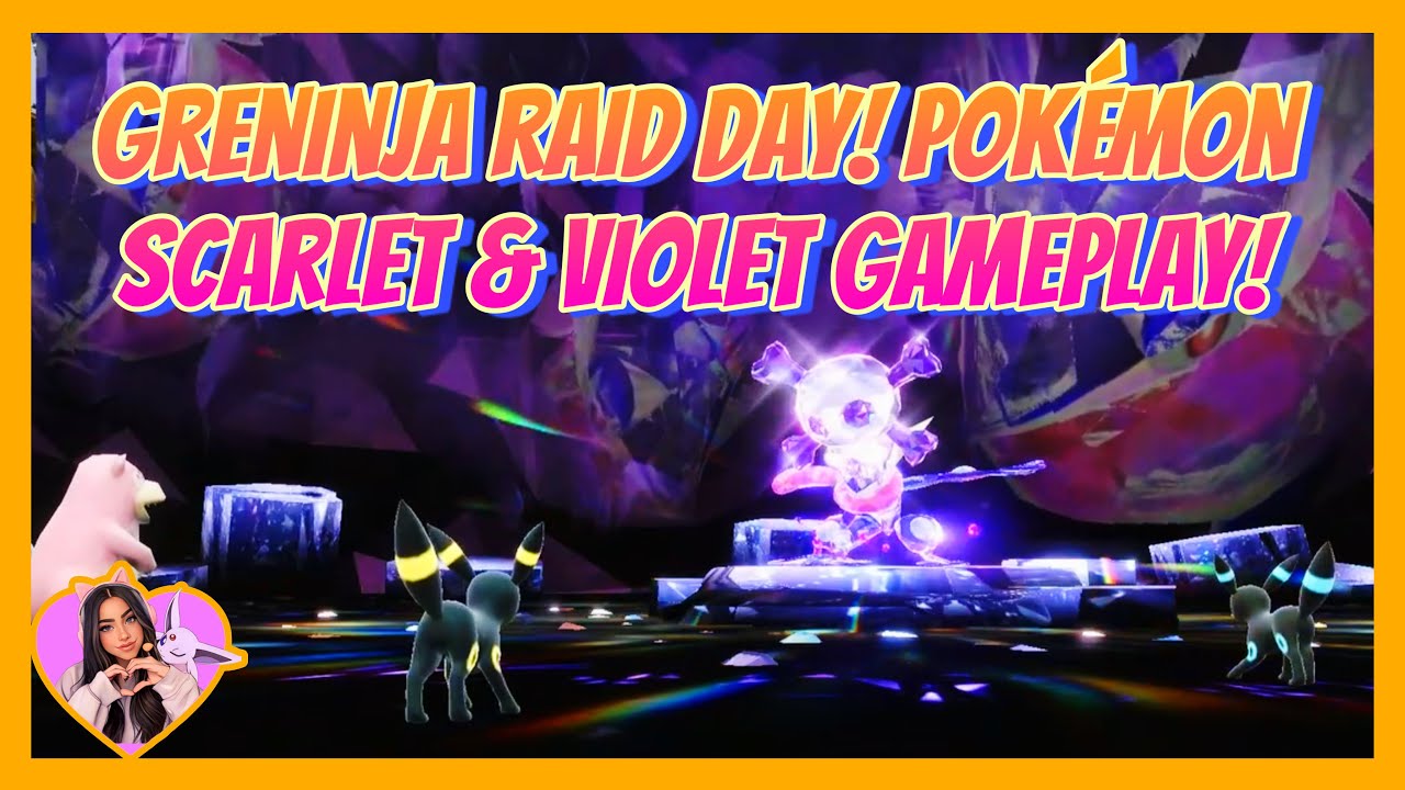 VOD: ITS GRENINJA RAID DAY! | Pokemon Scarlet & Violet Gameplay