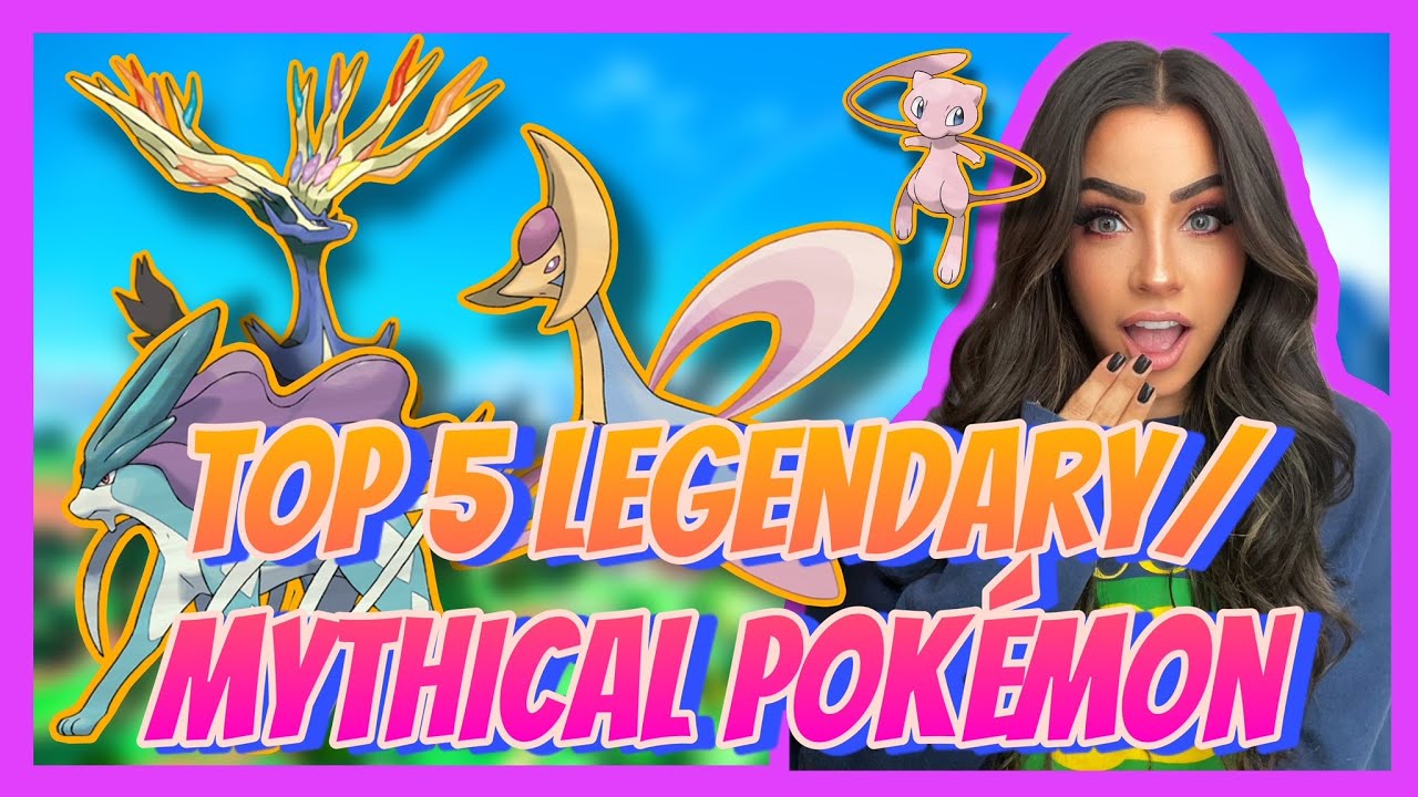 TOP 5 Mythical/Legendary Pokemon Across ALL Generations