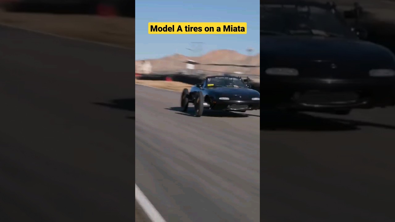 100 year old tires on a Miata