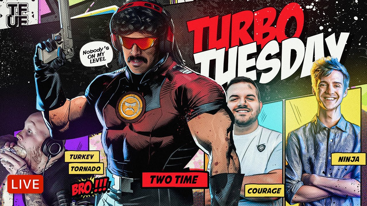 🔴LIVE – DR DISRESPECT – FORTNITE – $100,000 TOURNAMENT