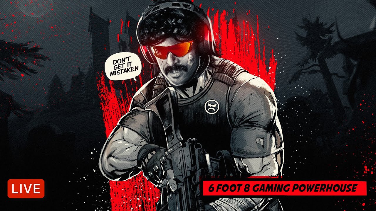🔴LIVE – DR DISRESPECT – WARZONE –