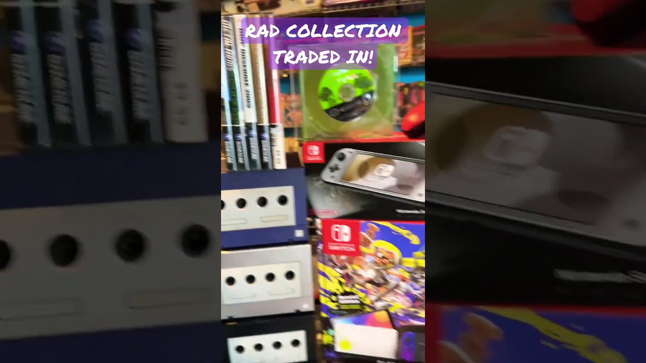 Check out this rad video game collection that got traded in! 👾🕹️ #shorts #retrogaming