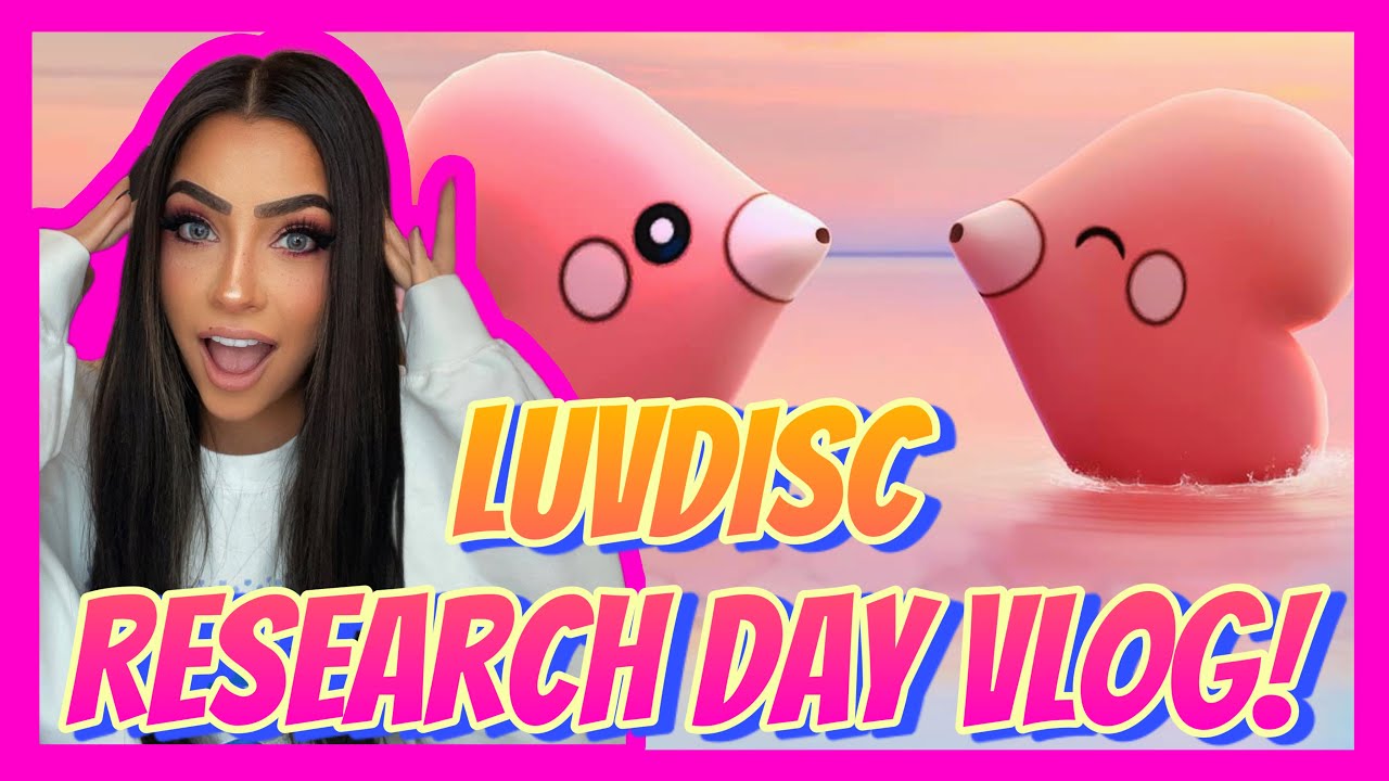 Come With Me To Luvdisc Limted Research Day! | Pokemon Go Vlog