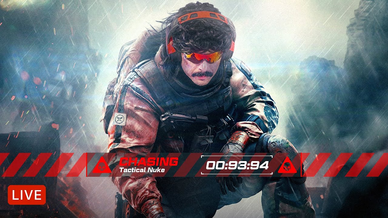 🔴LIVE – DR DISRESPECT – WARZONE – DUO NUKE CHASE