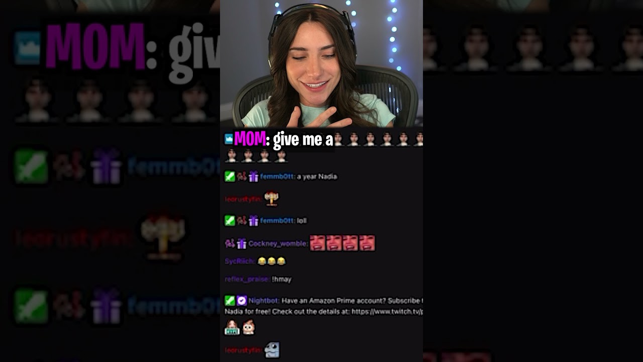 Nadia’s Mom ROASTS Her LIVE