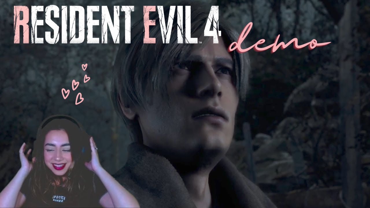 LEON IS SO FINE | RESIDENT EVIL 4 DEMO REACTION