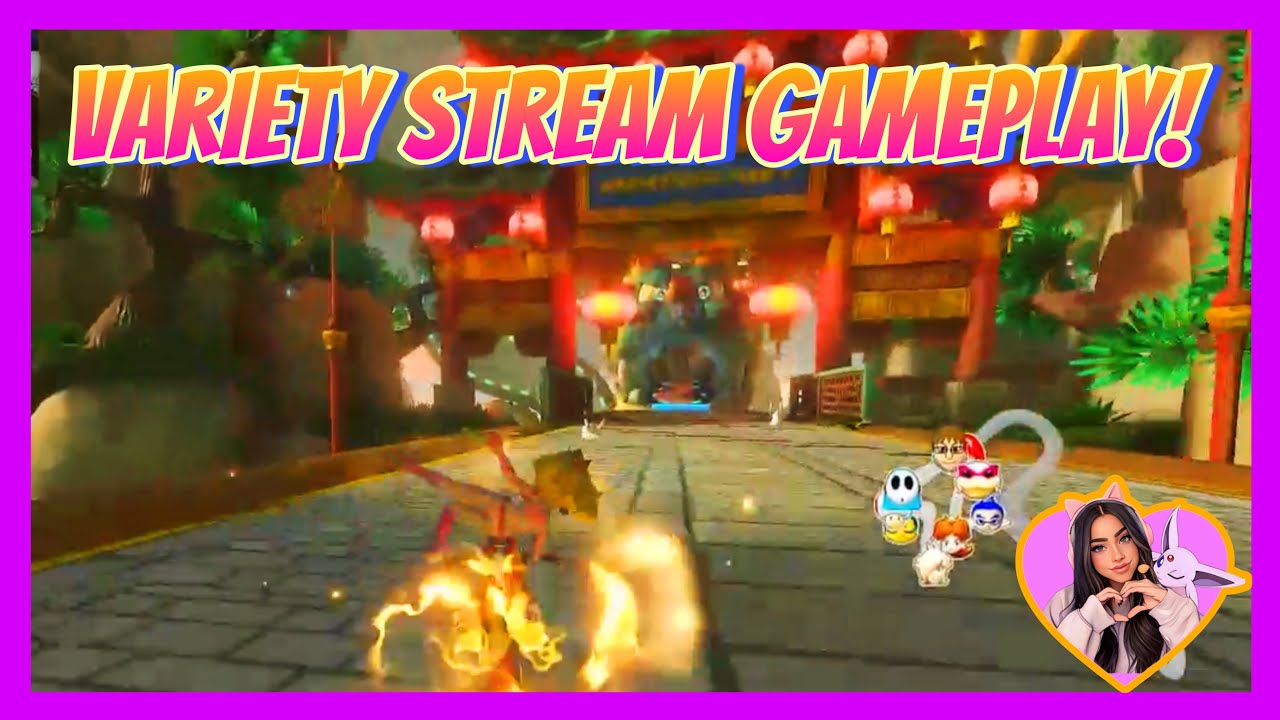 VOD: Variety Stream Day! | Mario Kart & Scarlet/Violet Battles!