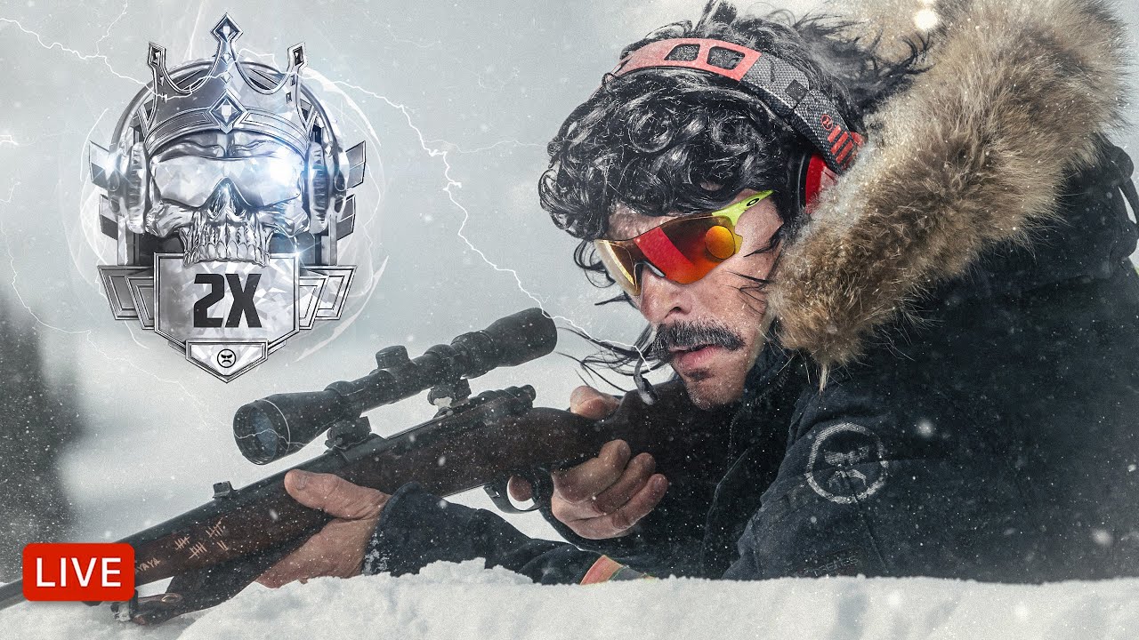 🔴LIVE – DR DISRESPECT – WARZONE RANKED UNLIMITED