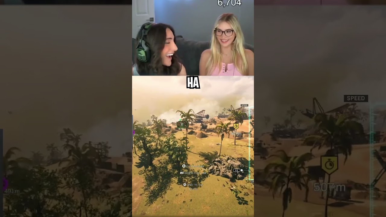 Why NADIA smiling so hard? 👀 #short #callofduty