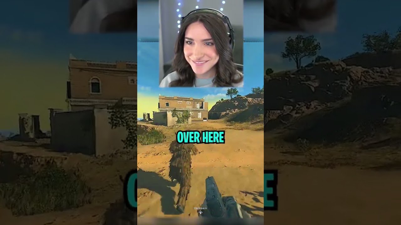 NADIA gets a GIFT from her TEAMMATE on WARZONE!