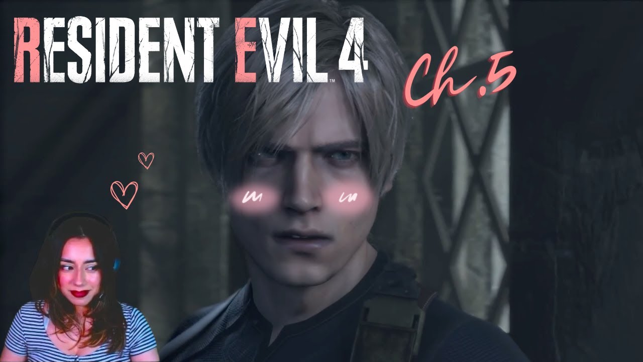 Leon Kennedy Drags Ashley Around Like Dead Weight | Resident Evil 4 Remake (4K)