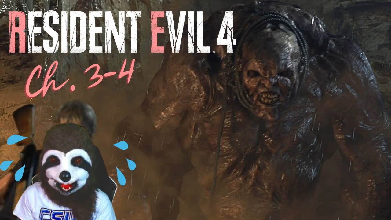 Streamer Forced to Fight El Gigante With a Mask On | Resident Evil 4 Remake (Ch.3/4)