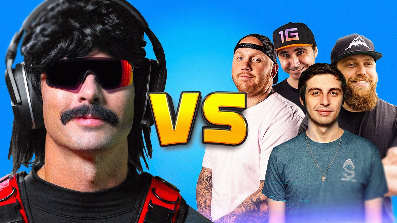 DrDisrespect VS Other Streamers Compilation – All perspectives