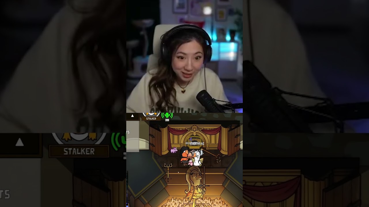 Valkyrae eats Fuslie & Sykkuno