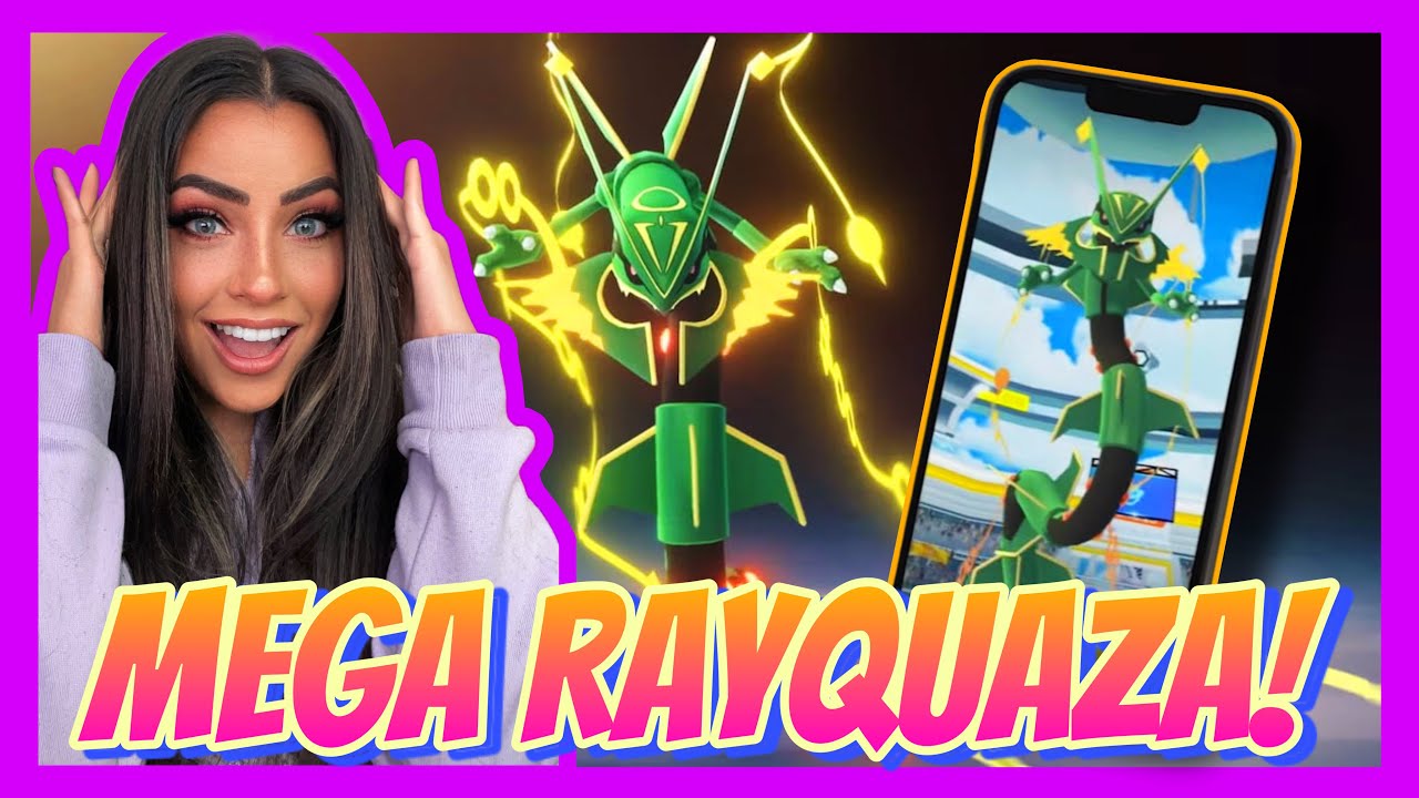 Here’s How You Can Get MEGA RAYQUAZA In Pokemon Go!