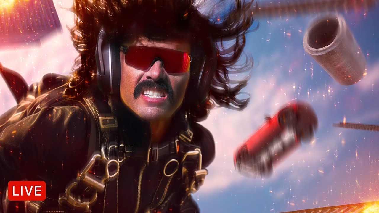 🔴LIVE – DR DISRESPECT – ONLY UP – TO THE TIPPITY TOP