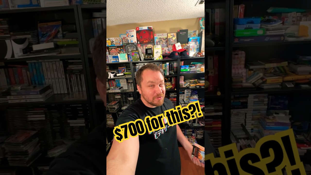 Where Did This Rare Game Come From? I Had No Idea It Was Worth So Much! #shorts #retrogaming #gaming
