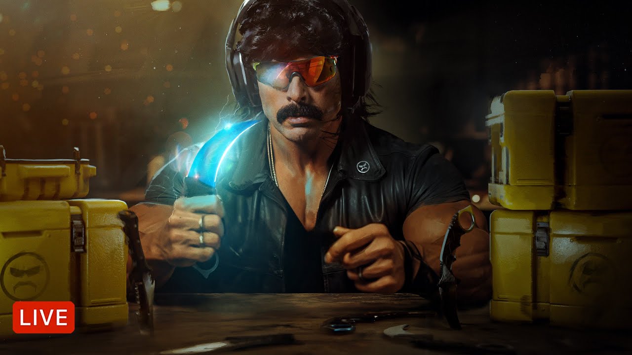 🔴LIVE – DR DISRESPECT – PULLING MY FIRST CS:GO KNIFE