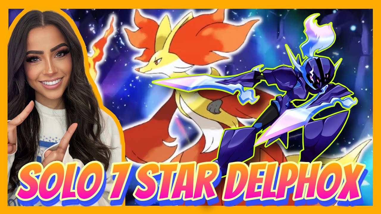 How To EASILY SOLO The 7 Star Delphox Raids! | Pokemon Scarlet & Violet