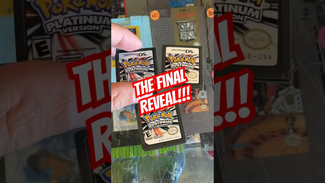 The fake Pokémon game is finally revealed! Were you correct? 😬 #retrogaming #videogames #pokemon