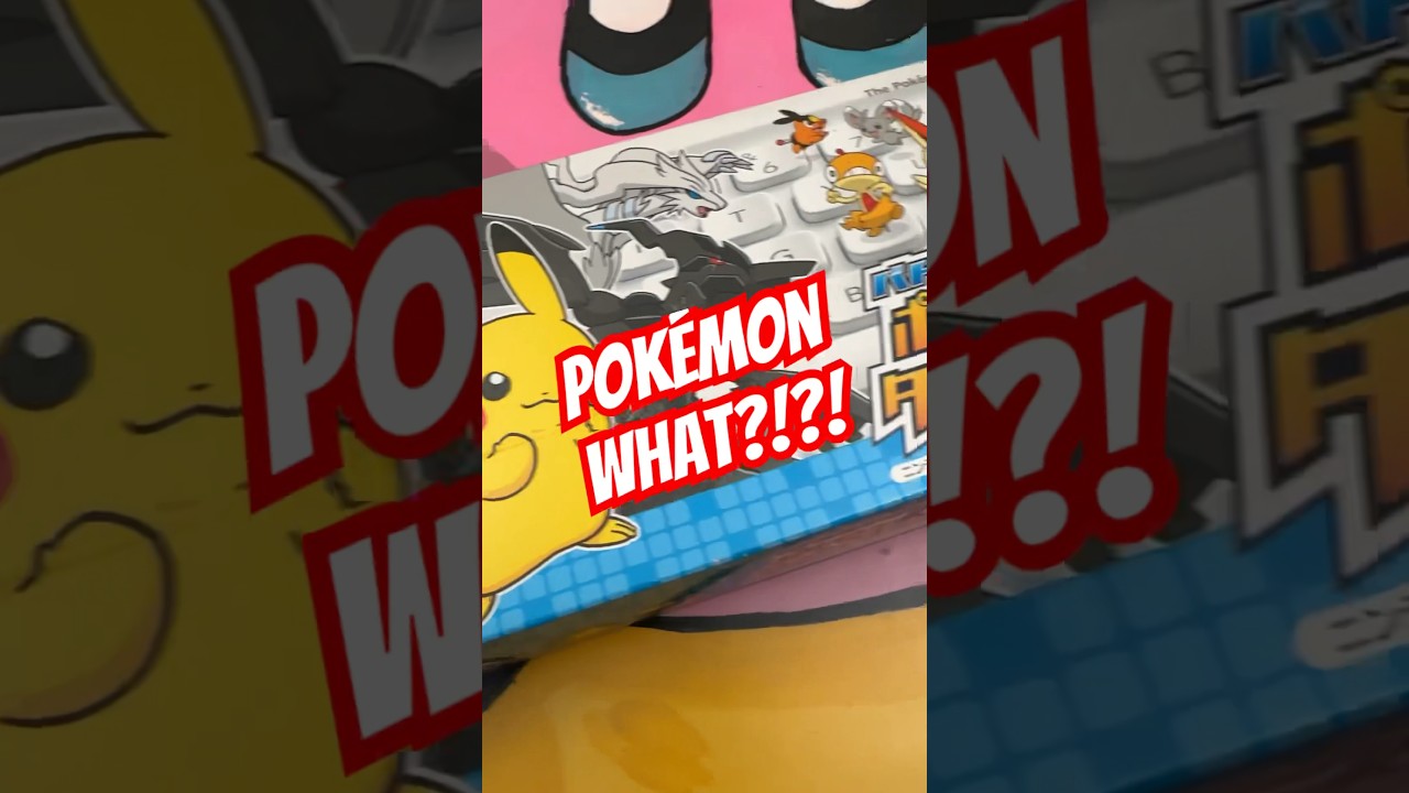 Unboxing a Pokémon game you haven’t heard of! 👾 #shorts #pokemon #retrogaming #unboxing #videogames