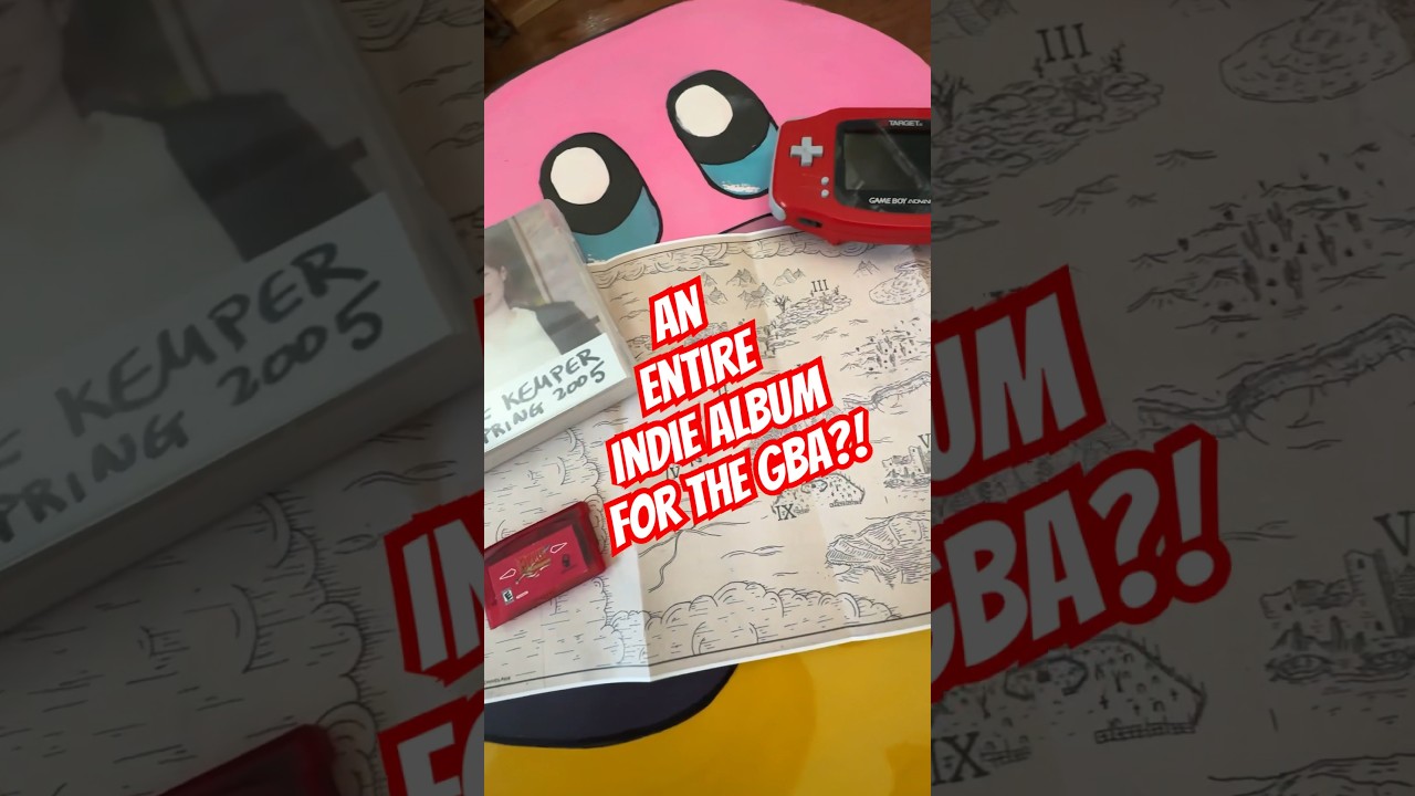 An entire indie album on the GBA?! 🎧 #shorts #retrogaming #gaming #gamingshorts #indie #videogames