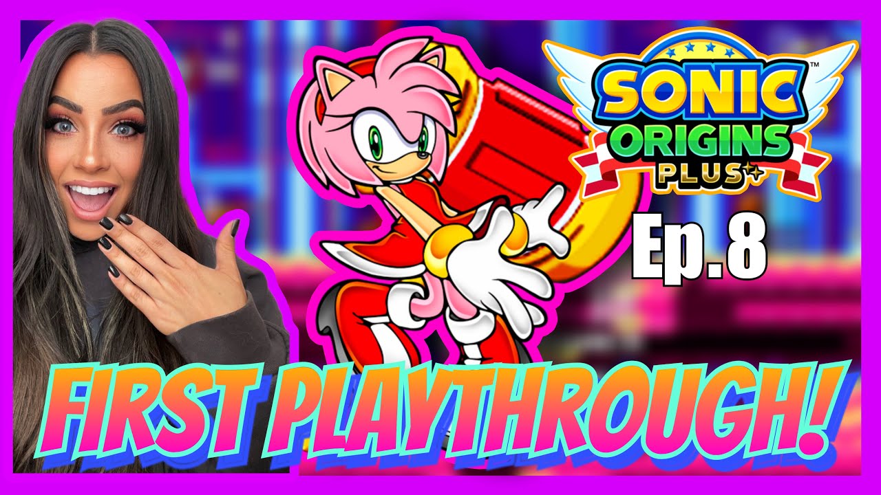 Ep.8 Sonic CD Amy Rose Playthrough: Collison Chaos | Sonic Origins+