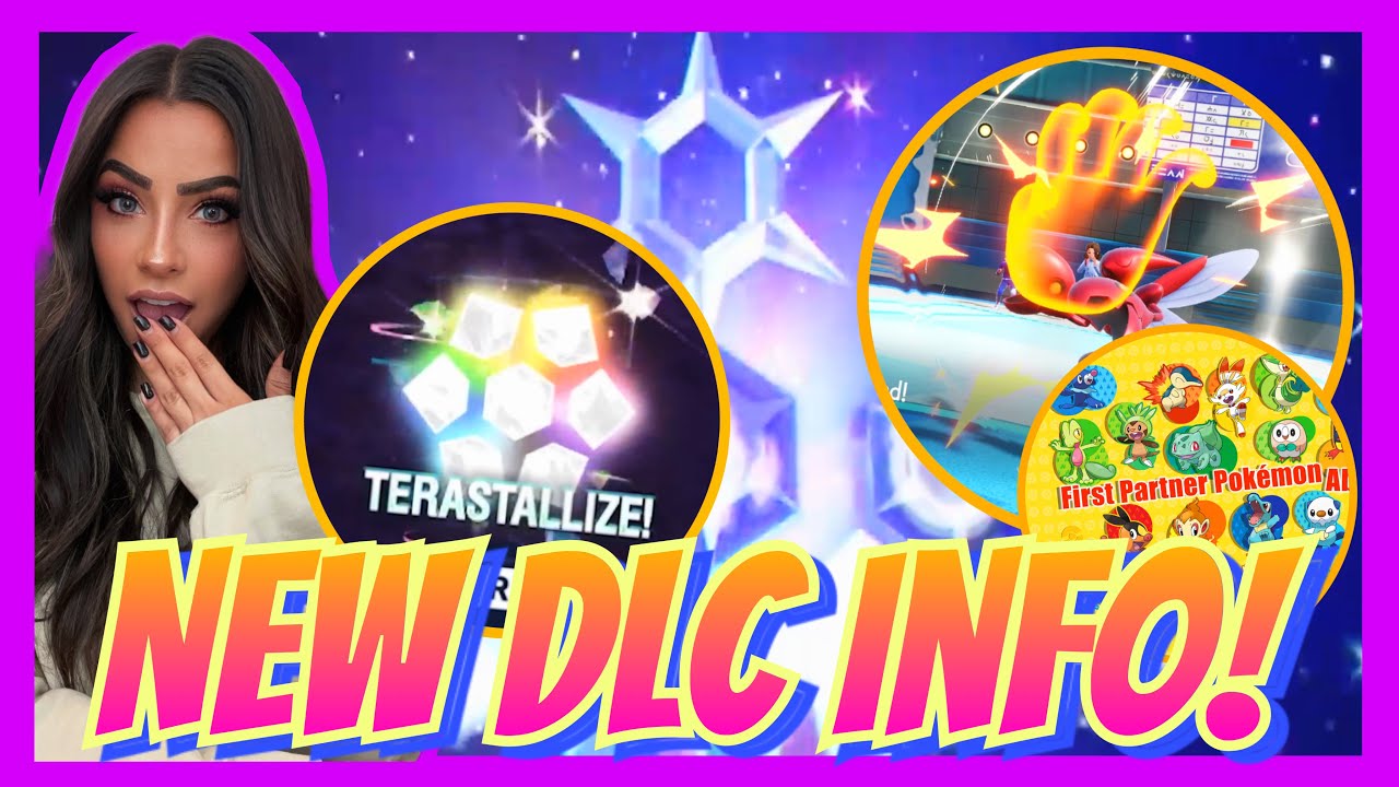 BRAND NEW DLC INFO! NEW TERA TYPE NEW MOVES AND MORE! | Pokemon Scarlet & Violet