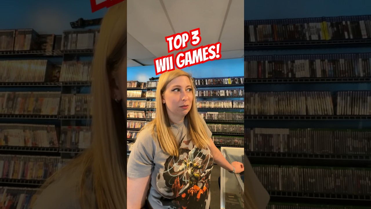 What are your top 3 Wii games? #retrogaming #girlgamer #retro #retro