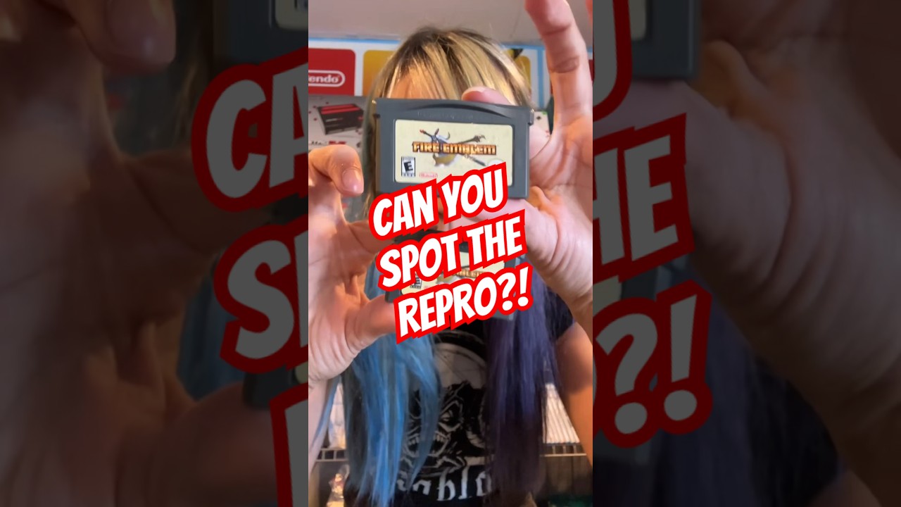 Can you spot the fake game in 30 seconds? #retrogaming #videogames #retro #shorts