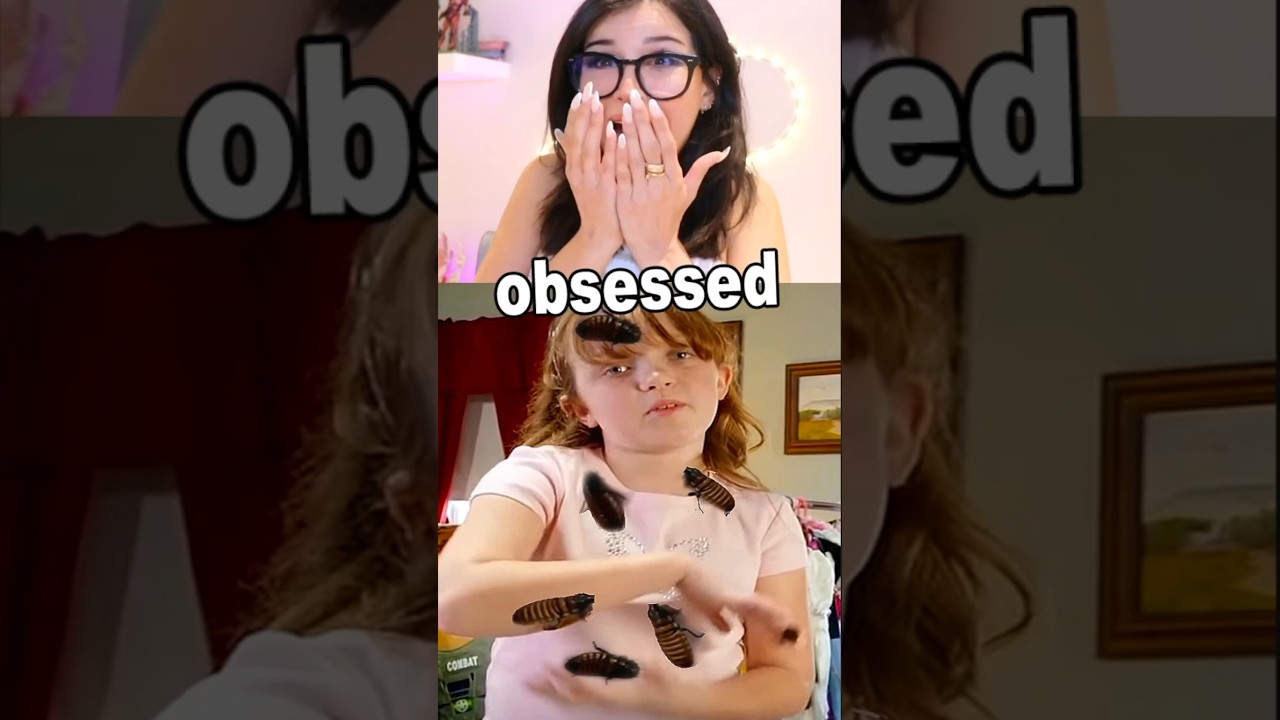 this girl is obsessed with… cockroaches
