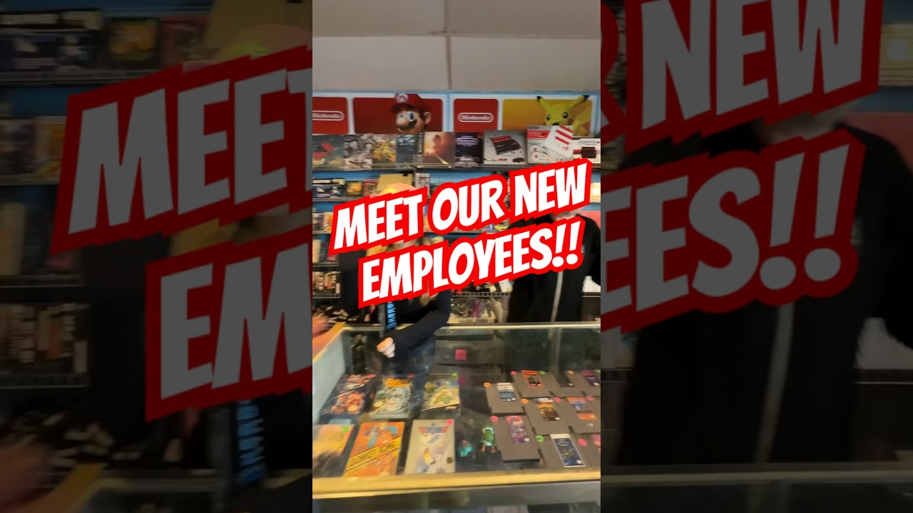 These new hires are going to need a ton of training! 👾🕹️ #retrogaming #retrovideogames #shorts