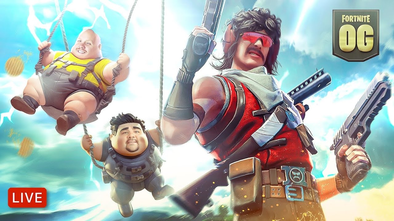 🔴LIVE – DR DISRESPECT – FORTNITE OG WITH NICKMERCS AND TIMMY