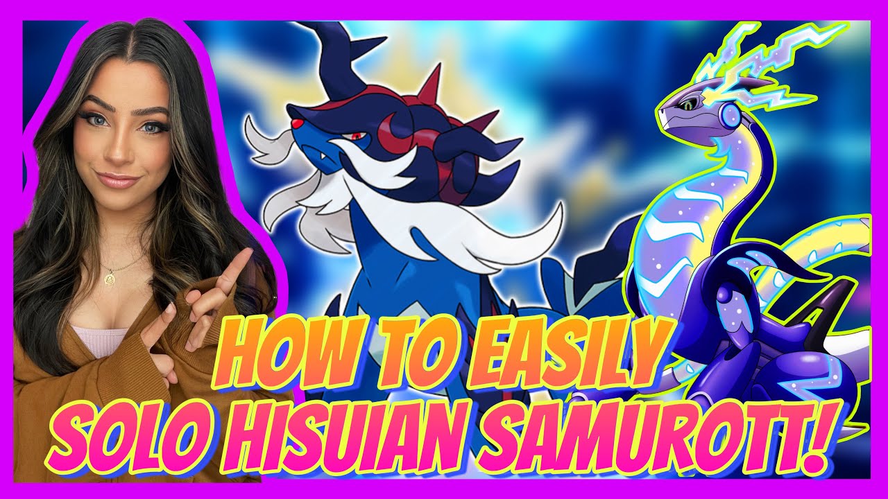 The EASIEST Way To SOLO The Hisuian Samurott Raid! | Pokemon Scarlet & Violet