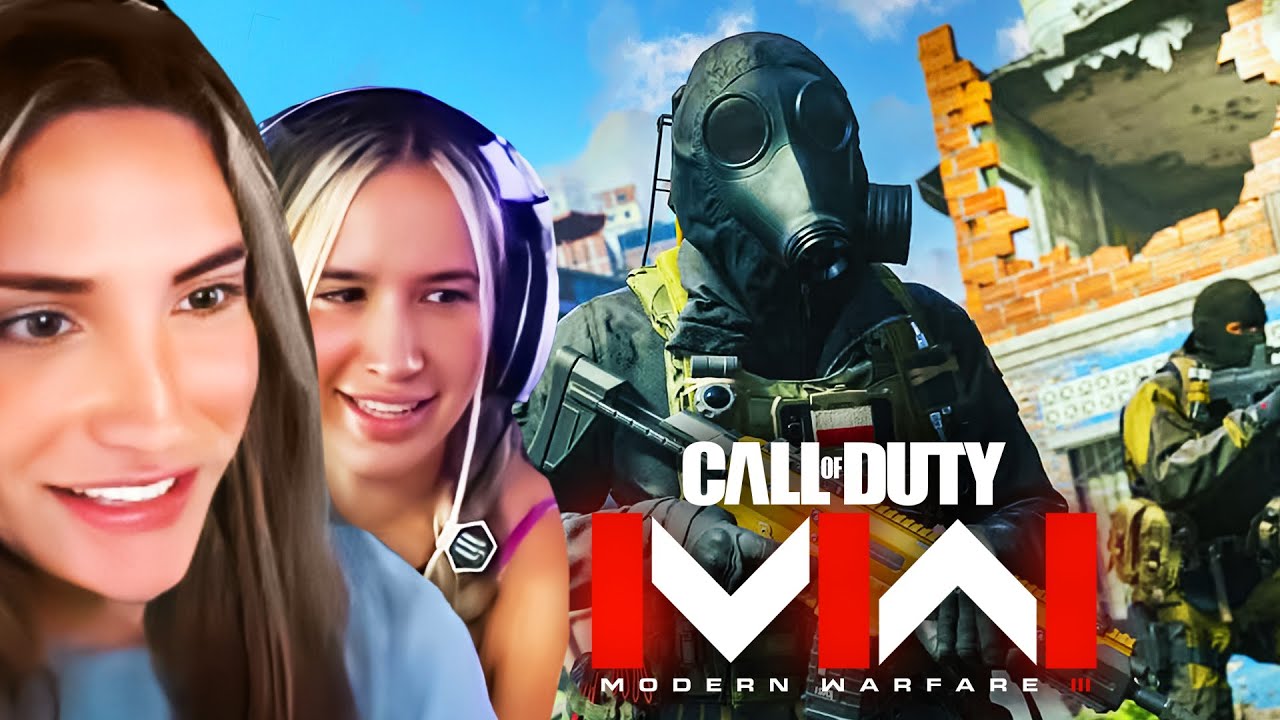I TAUGHT AZRA HOW TO PLAY CALL OF DUTY!