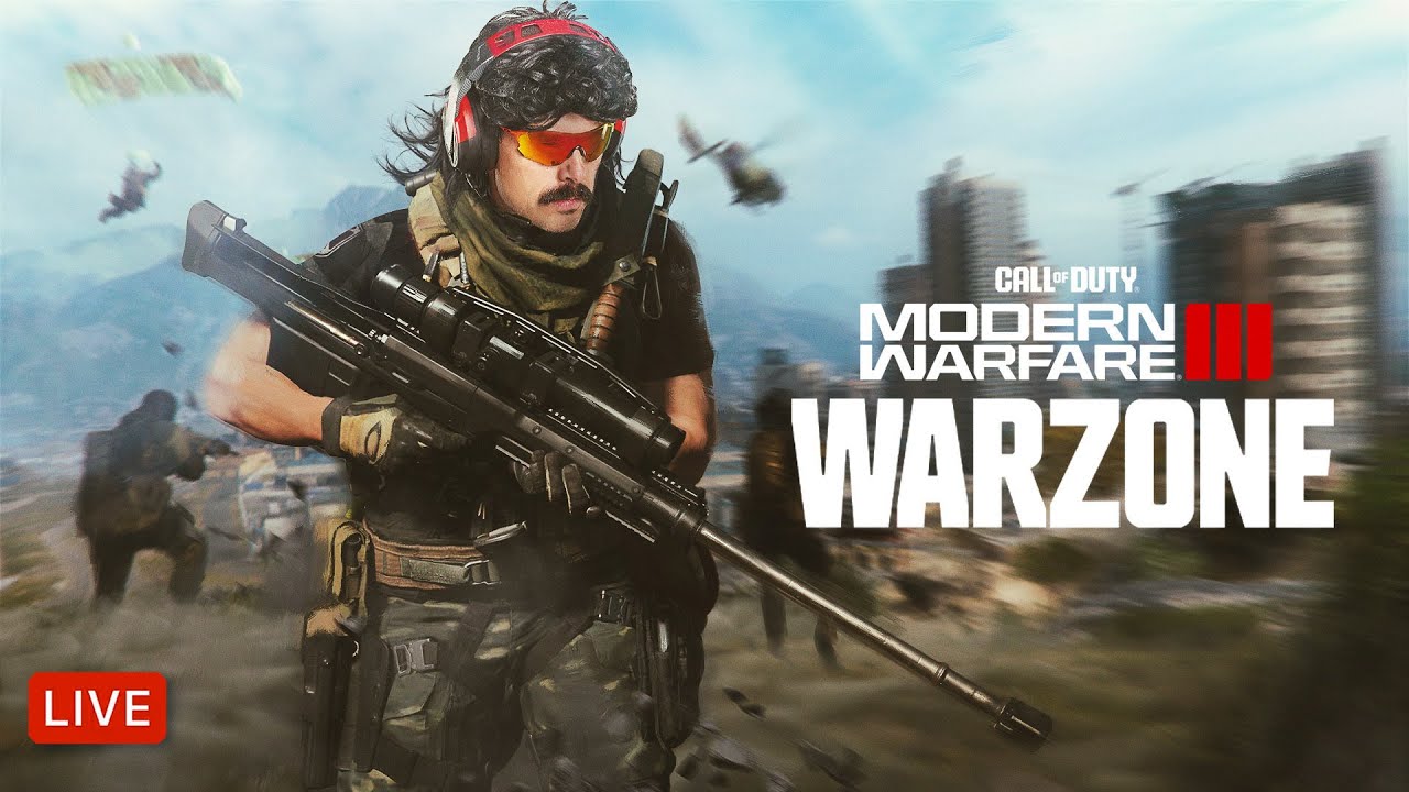 🔴LIVE – DR DISRESPECT – WARZONE WITH SWAGG – CONTROLLER ONLY