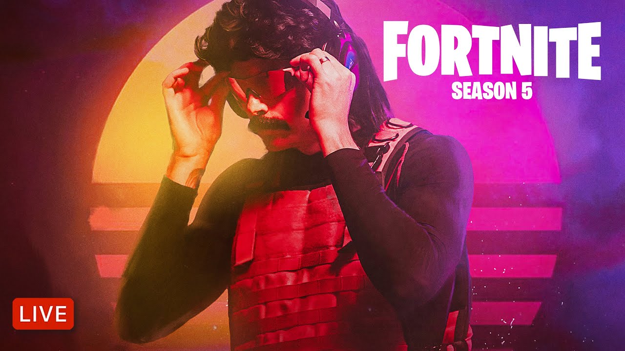 🔴LIVE – DR DISRESPECT – FORTNITE – CHAPTER 5 BRAND NEW!