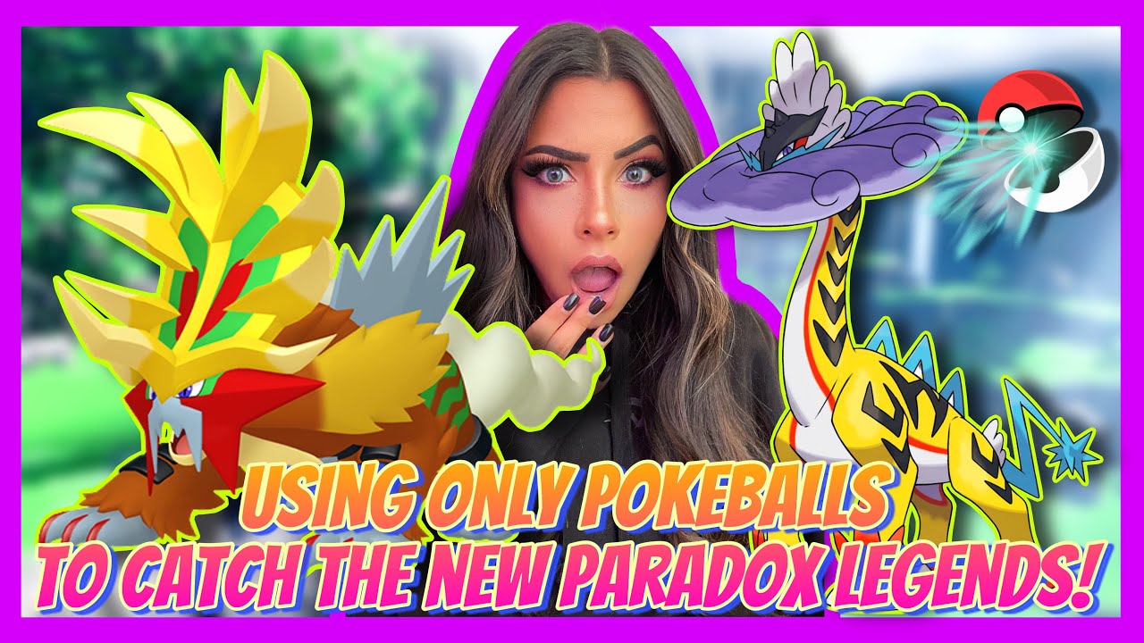 Using Only Pokeballs To Catch The New Paradox Legendary Pokemon! | Pokemon Scarlet & Violet