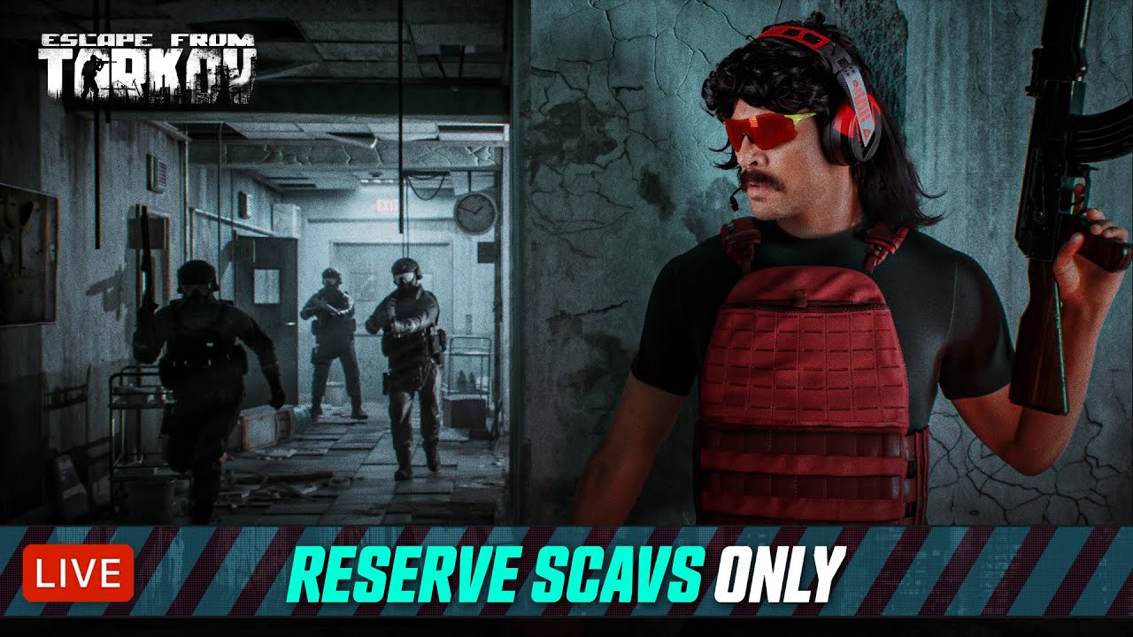 🔴LIVE – TARKOV – LEVEL 7-8 – RESERVE SCAVS ONLY