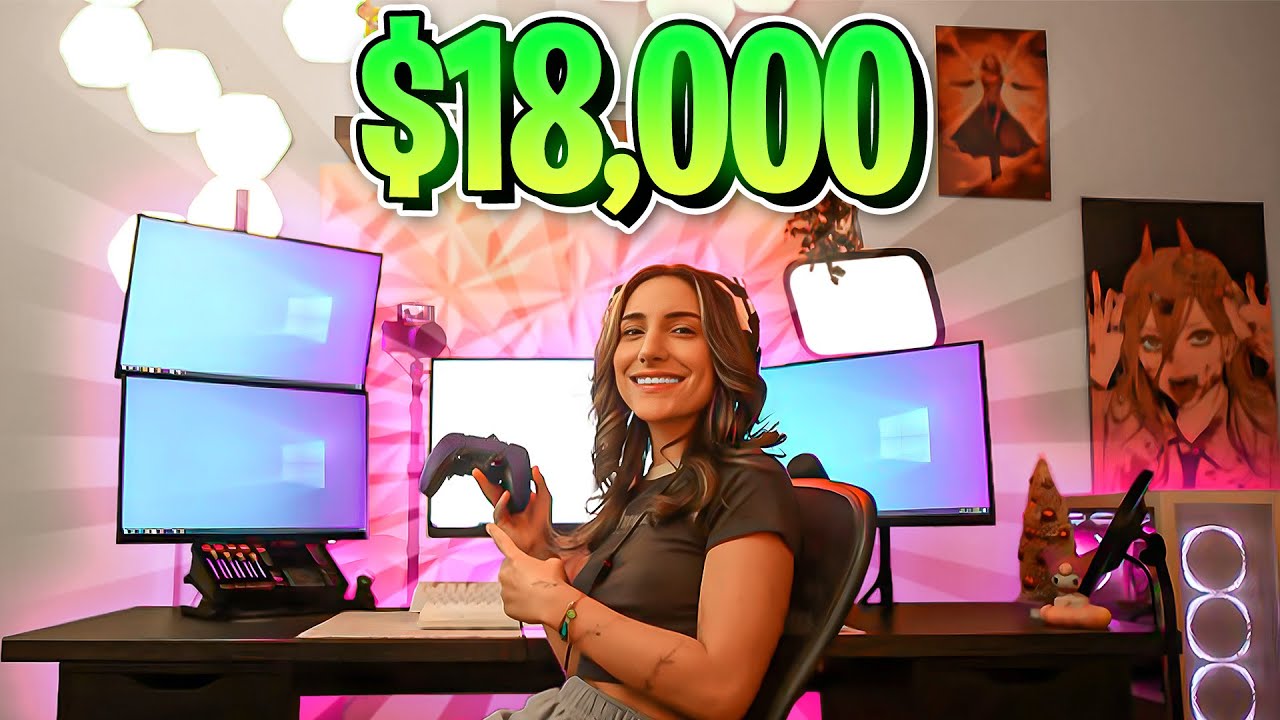 BUILDING MY $18,000 DREAM GAMING SETUP FT. @GutzyAiden