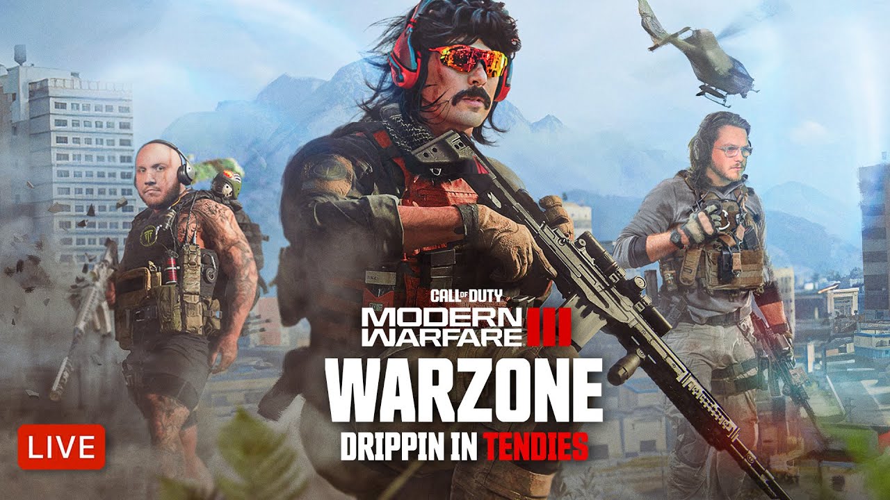 🔴LIVE – DR DISRESPECT – WARZONE – DRIPPIN IN TENDIES
