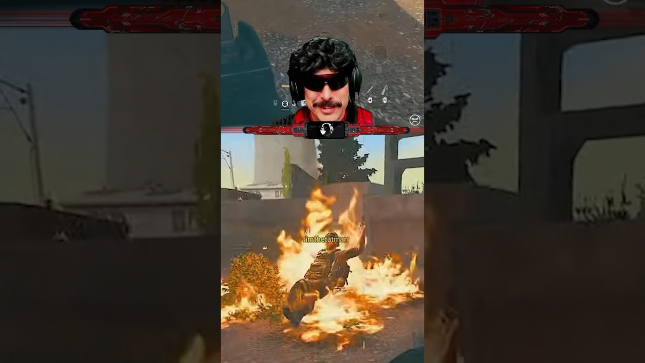 WARZONE MAP GLITCH! DOC BREAKS CHARACTER / #shorts