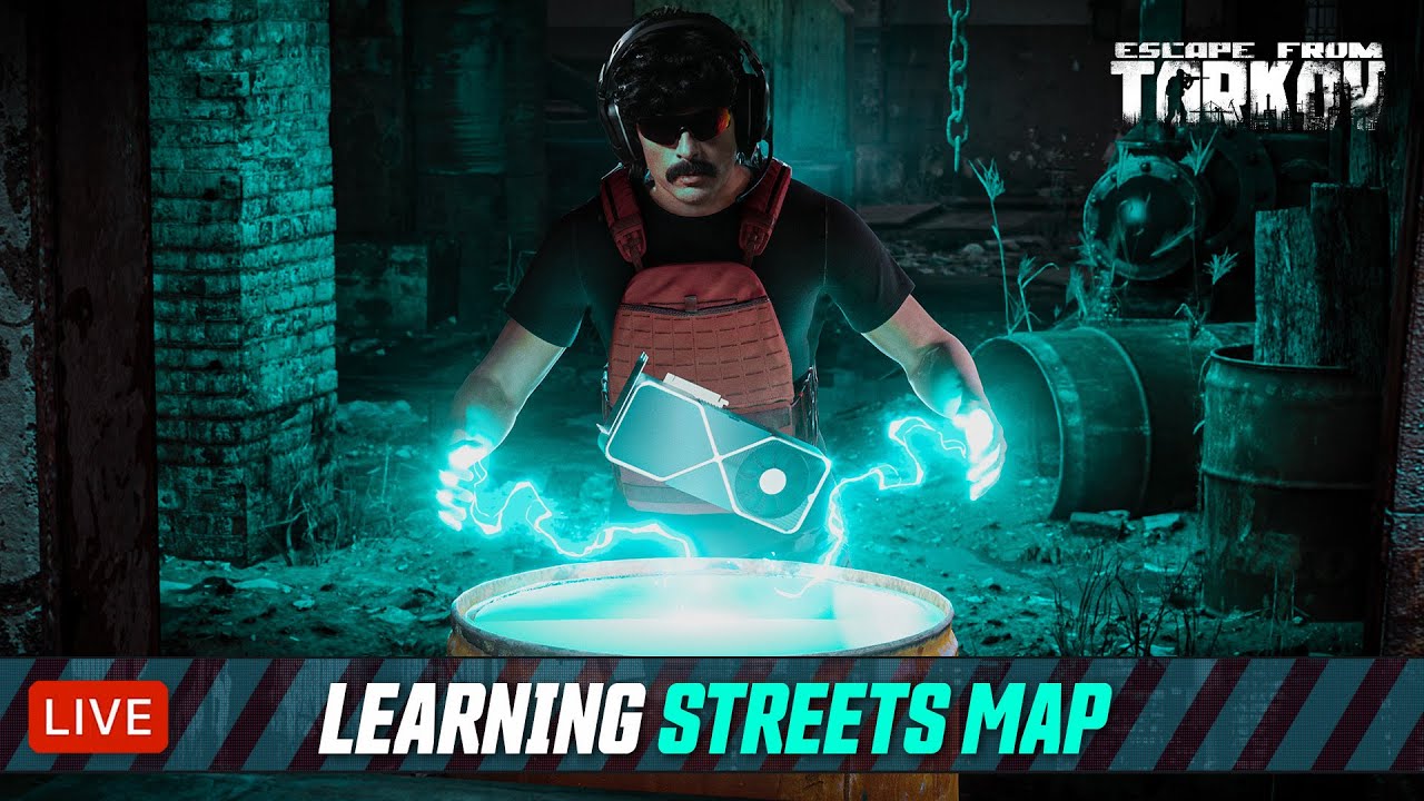 🔴LIVE – TARKOV – LEVEL 15 – LEARNING STREETS MAP