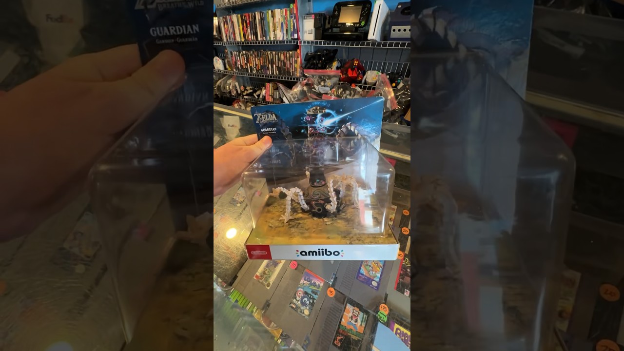 This poor amiibo was violated. 🥲 #videogames #retrogaming #amiibo #sad