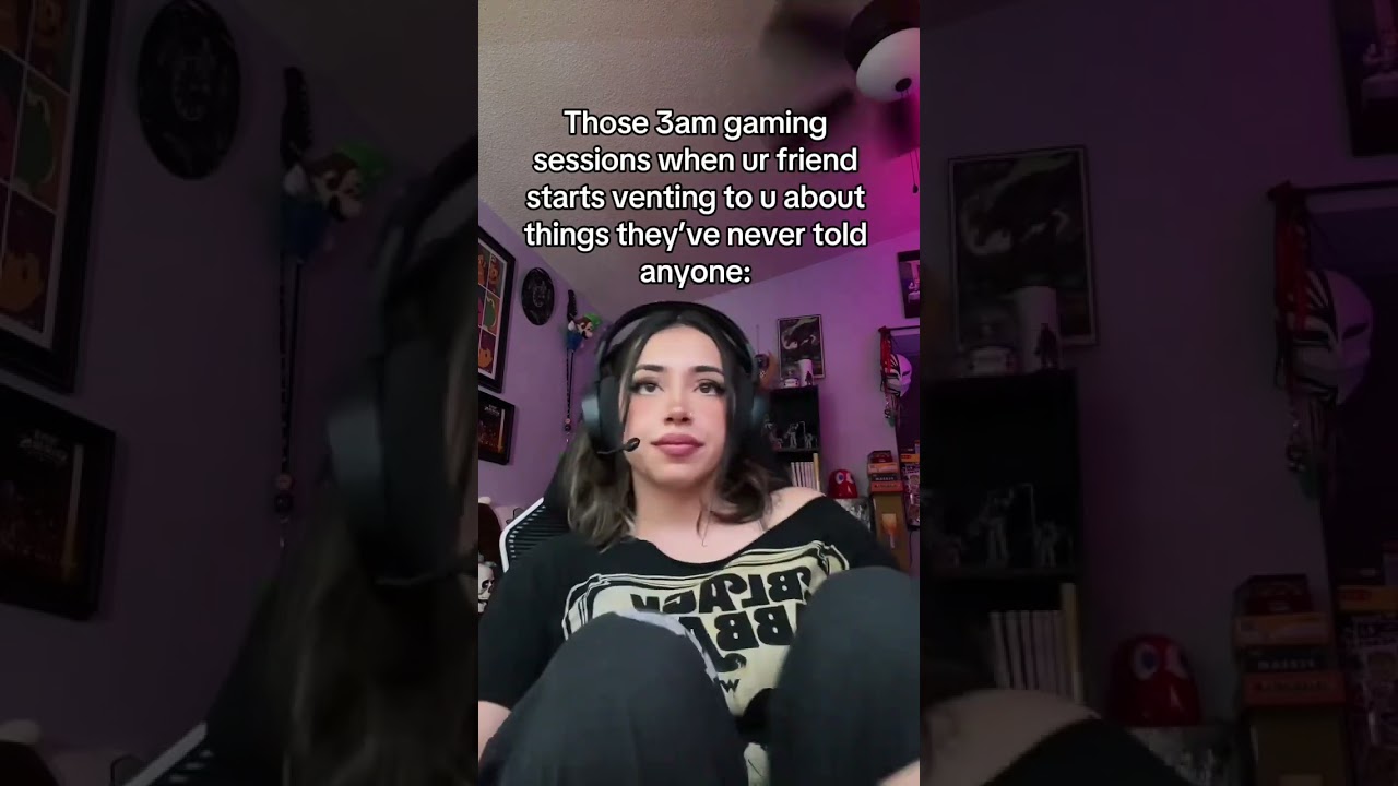 Late Night Gaming Sesh with Friends Be Like