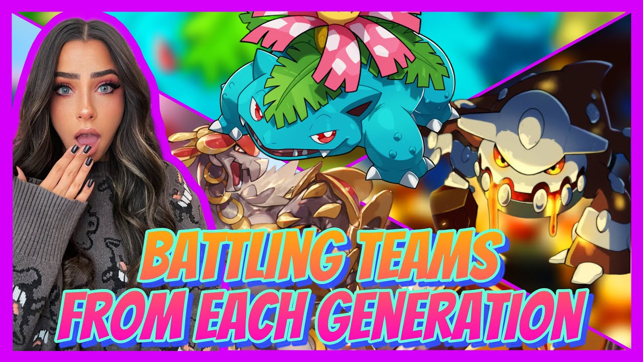 I Was Challenged To Battle Teams From Each Generation! | Pokemon Scarlet & Violet