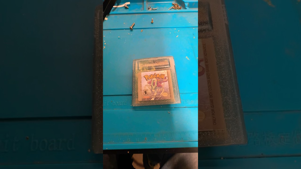 Please don’t do this to your Pokemon games! #retrogaming #pokemon #videogames